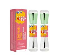 2 Piezas Stop Uñas Mordidas, 10ml Stop Nail Biting, Esmalte Amargo Transparente, Nail Care Stop Uñas Mordidas De Beter, Stop Esmalte Liquido Amargo Para Uñas Mordidas Con Pincel Para Adultos Y Niños