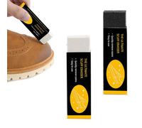 2 Piezas Suede Eraser, Limpiador Zapatos Ante, Borrador de Gamuza,Borrador de Cuero Nobuck,Goma de Limpieza para Zapatos, para Nobuck, Ante, Piel, Cuero(Negro, Blanco)