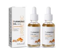 2 Piezas Suero Facial de Reparación de Cúrcuma, Esencia Facial de Cúrcuma, Face Serum, For Pore Minimizer, Uneven Skin Tone Treatment, Brightness for Facial, Adecuado para Todo Tipo de Piel