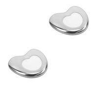 2 Piezas tablero de raspado palo de masaje con piedras herramienta de belleza gua sha palo de masaje manual masajeador facial raspador de raspador de masaje Acero inoxidable FOMIYES