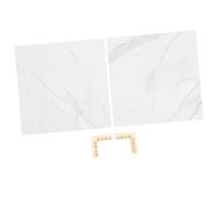 2 Piezas Tableros de Fotografía Reutilizables para Fotografía de Comida y Cosméticos Decorativo Mármol