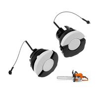 2 Piezas Tapa Combustible y Aceite para Motosierra Stihl, Tapón Depósito Repuesto Compatible con Modelos MS171 MS181 MS210 MS230 MS250 MS260 MS270 MS280 MS311 MS340 MS360 MS380 MS390 MS391 MS441 MS440