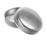 2 Piezas Tapa de Poste de Advertencia Metálico sin Soldadura | Repuesto para Postes de Advertencia y Barrera, Instalación sin Herramientas, Uso en Entradas de Vehículos