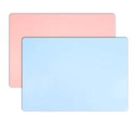 2 Piezas Tapete Silicona Alfombra de Silicona Para Manualidades, Antiadherente Mantel Individual, Tapete de Silicona para Resina Epoxi Estera de Silicona para Trabajo Manualidade, Fundición de Joyas