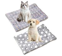 2 Piezas Tapetes para Cobayas, 32×25 cm Colchón de Cama para Jaula de Perro
