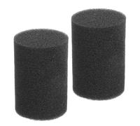 2 Piezas Tapón de Esponja para Puerto de Altavoz Negro 110mm 60mm | Inserto para Caja de Subwoofer, Reduce Fuga Acústica, Mantenimiento Fácil