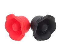 2 Piezas Tapón de Vino Forma de Sombrero, Silicona Reutilizable
