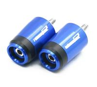 2 Piezas Tapón para Manillar De Moto，Motocicleta Mango antivibración Bar Extremo de tapón Extremos para BMW K1200R K1200 R Motorcycle Universal-Blue