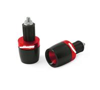 2 Piezas Tapón para Manillar De Moto，Motocicleta Mango antivibración Bar Extremo de tapón Extremos paraBMW F800GT F800 GT OEM: 无 尺寸: 7/8"-Red