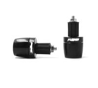 2 Piezas Tapón para Manillar De Moto，Motocicleta Mango antivibración Bar Extremo de tapón Extremos para Yamaha FAZER FZ8 FZ 8 All Years Universal-Black