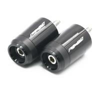 2 Piezas Tapón para Manillar De Moto，Motocicleta Mango antivibración Bar Extremo de tapón Extremos para Yamaha FJ-09 FJ09 FJ 09 All Years 7/8''-Black