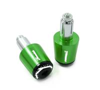 2 Piezas Tapón para Manillar De Moto，Motocicleta Mango antivibración Bar Extremo de tapón Extremos paraSuzuki Bandit 650S GSF 250 600 600S 650 650S 650N 1200 1250 7/8" 22MM-Green