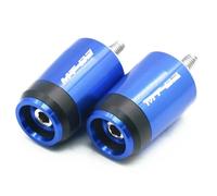 2 Piezas Tapón para Manillar De Moto，Motocicleta Mango antivibración Bar Extremo de tapón Extremos paraYamaha MT-03 MT03 MT 03-Blue