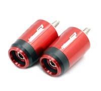 2 Piezas Tapón para Manillar De Moto，Motocicleta Mango antivibración Bar Extremo de tapón Extremos para BMW K1200R K1200 R Motorcycle Universal-Red
