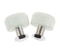 2 Piezas Tapones de Freno para Patines de Cuatro Ruedas Ajustables | Goma y Aleación de Aluminio, Tornillos 15,2mm, para Pista y Calle, Dos Piezas