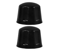 2 Piezas Tapones de Goma para Rueda de ATV 110-250 Cm³, Negro