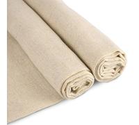 2 Piezas Tela de Tufting, 50 X 50 cm Tela para Aguja de Punzonado para Bordados, Tejido de Costura para Aguja de Punzón, Lavable tejido Punch Needle para Proyectos de Bordado a Mano y Fieltro DIY