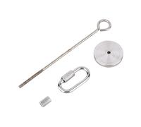 2 Piezas Tenedor de Fruta Especial pájaro comedero para Loros palito de Fruta de pájaro selecciones de Frutas de Aves de Acero Inoxidable Tenedores de Fruta de pájaro de Metal WOONEKY