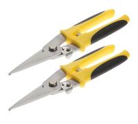 2 Piezas Tijeras de Hojalatero de Acero Inoxidable para Corte