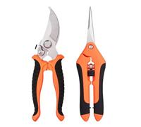 2 piezas tijeras jardín, tijeras poda bonsai, tijeras planta, herramienta jardín, para bonsai plantas flores cosecha frutas verduras