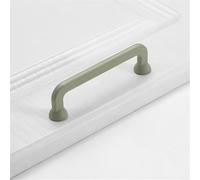 2 Piezas Tiradores de Habitación infantil Asa Bonito decorativas,Mango de Armario Manijas Cocinas colores,Perillas de Cajones Aleación de zinc,Pomos Puerta,Gabinete,Cocina (Paso agujero 96mm,verde)