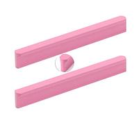2 piezas Tiradores Rosa Manijas de armario Redondo En forma de T Manillas de cajón picaportes de cocina mango de muebles Aleación de aluminio Asas gabinete (Distancia entre agujeros 320mm)