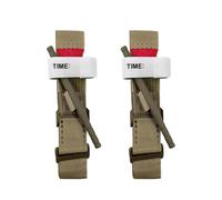 2 Piezas Torniquete Tactico Militar,Torniquetes Manejo con Una Sola Mano,Torniquete de Emergencia Botiquin Militar,Exteriores Emergencias Graves y el Control de la Pérdida de Sangre Senderismo