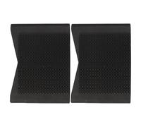 2 piezas Total Slide Prevention Double Kicks Pedal Bloque de espuma antideslizante para tambor de tambor Pedal Anchors Systems Set Accesorios