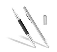 2 Piezas Trazador de Grabado, Punta de Acero de Tungsteno y Bolígrafo de Carburo, Marcador Metal de Carburo de Tungsteno, Punta de Trazar para Metal, para Vidrio, Cerámica, Metal