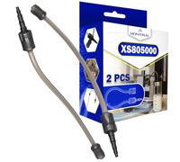 2 Piezas Tubos de Leche para Cafetera Superautomática XS805000 para Krups | Garantía de 10 Años - MONTERAL