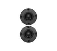 2 Piezas Tweeter 1,5 Pulgadas 6Ohm 30W Domo PelíCula de Seda Tweeter Hifi Altavoz de Agudos Altavoz de Audio con Disipador de Calor