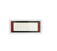 2 piezas Ultra delgada de inundación 5 0W 100W LED Luz de inundación al aire libre IP65 Impermeable DIRIGIÓ Lámpara de calles iluminación paisajista ,Excelente disipación del calor(Cool,100W WHITE SHE