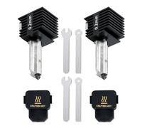 2 Piezas Unidades de 0,2 mm Hotend Kit para Impresora 3D Bambu Lab A1/A1, 0,2 mm Hardened Steel Hotend, Hotend con Funda de Silicona para Impresora 3D Bambu Lab A1/A1 Mini