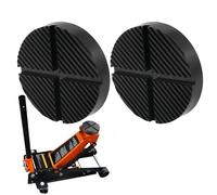 2 Piezas Universal Para Gato Hidráulico, Almohadilla de Goma, Color Negro