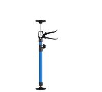2 Piezas Varilla de Soporte Gato Manual Acero Telescópico Ajustable Genérico Tablero Gabinete Elevación Trabajo Para Instalación(Blue)