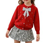 2 Piezas Vestido tutú con Sudadera Vestido de suéter para niñas de Princesas Sudadera para niños con Falda de Tul Brillante niñas pequeñas Top con Mangas largas y Falda de Tul