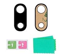 2 Piezas Vidrio Compatible para iPhone 7 Plus Y iPhone 8 Plus Lente de Cristal de la Cámara Trasera de Repuesto con Adhesivo de la Objetivo Posterior Reemplazo Lentes