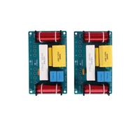 2 Piezas WEAH-338 Divisor de Frecuencia de Audio de 3 VíAs Agudos + Medios + Filtro de Altavoces Cruzados de Graves para Altavoz de 8 Pulgadas DIY