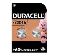 2 pilas Duracell 2016 Lithium (1 blíster de 2 baterías) 2 pilas
