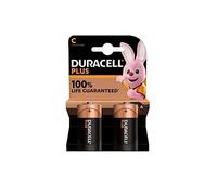 2 pilas Duracell C+ (1 blíster de 2 baterías) 2 pilas (LR14/MN1400/media linterna/Baby 1,5 V)