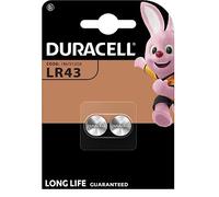2 pilas Duracell LR43 (1 blíster de 2 baterías) 2 pilas (186/V12GA)