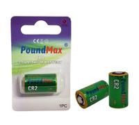 2 Pilas fotográficas PoundMax CR2 de 3 V de Iones de Litio