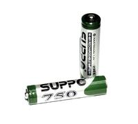 2 pilas recargables AAA / R03 / Original Suppo 750 mAh para teléfonos Gigaset y para todos los demás teléfonos DECT