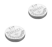 2 pilas Renata para reloj de pulsera, fabricación suiza, de dióxido de plata, sin mercurio, 1,55 V, larga vida útil