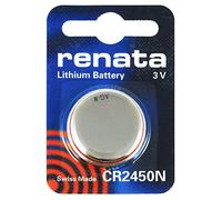 2 pilas Renata para reloj de pulsera, fabricación suiza, de dióxido de plata, sin mercurio, 1,55 V, larga vida útil