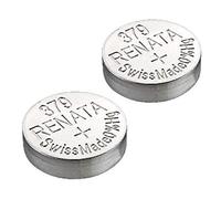 2 pilas Renata para reloj de pulsera, fabricación suiza, de dióxido de plata, sin mercurio, 1,55 V, larga vida útil