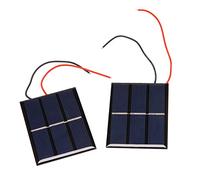 2 pilas solares de 1,5 V, 400 mA, 80 x 60 mm, celdas solares para paneles solares, proyectos de bricolaje, juguetes, cargador de batería