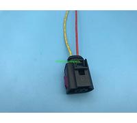 2 Pin Connector Plug Wiring Harness - Compatible with A4 A6 A8 Q5 Q7-1J0973702 Electrical Connector - 100 Pack