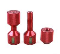 2 pines de dos agujeros con nivel integrado, pines de alineación de brida de aluminio de 1-1/8 pulgadas para una instalación precisa y eficiente