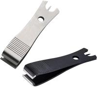 2 Pines por lenza da Pesca a Mosca, tagliafilo da Pesca,Mini tagliacapelli con gancio per pulire gli occhi, Estructura para la Pesca a nodi rapidi en Acciaio inossidabile,accessori